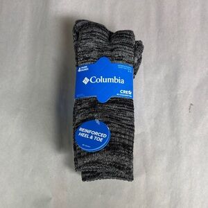 New Columbia Socks Women’s 4 Pair Black & Gray Casual Activewear Crew Socks